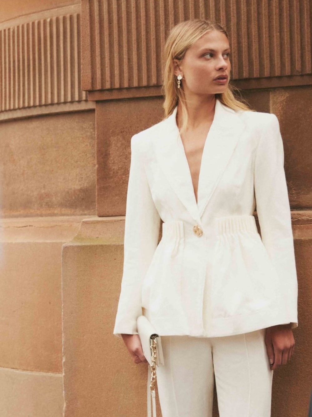 Aje ELLE CARTRIDGE PLEAT JACKET